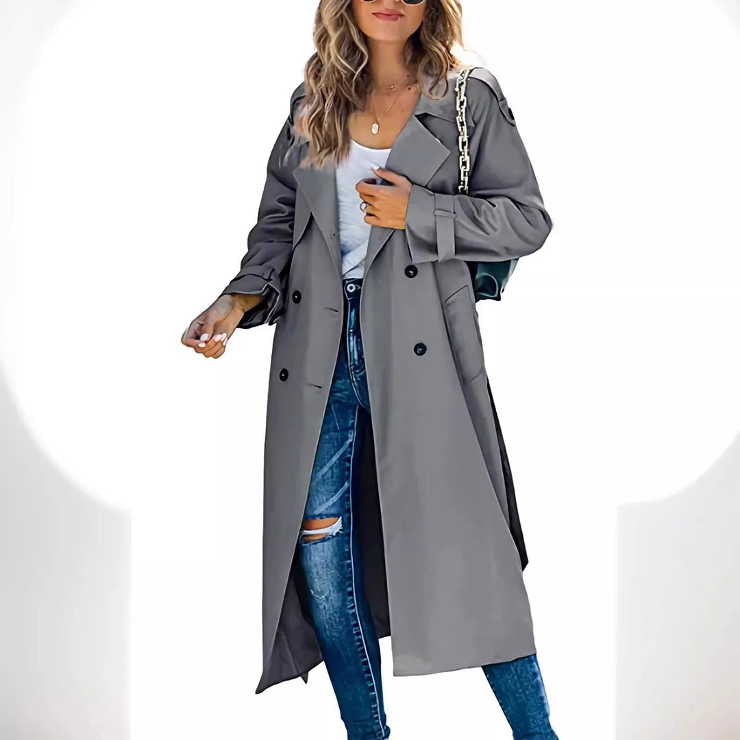 Juniper Double Breasted Trench Coat