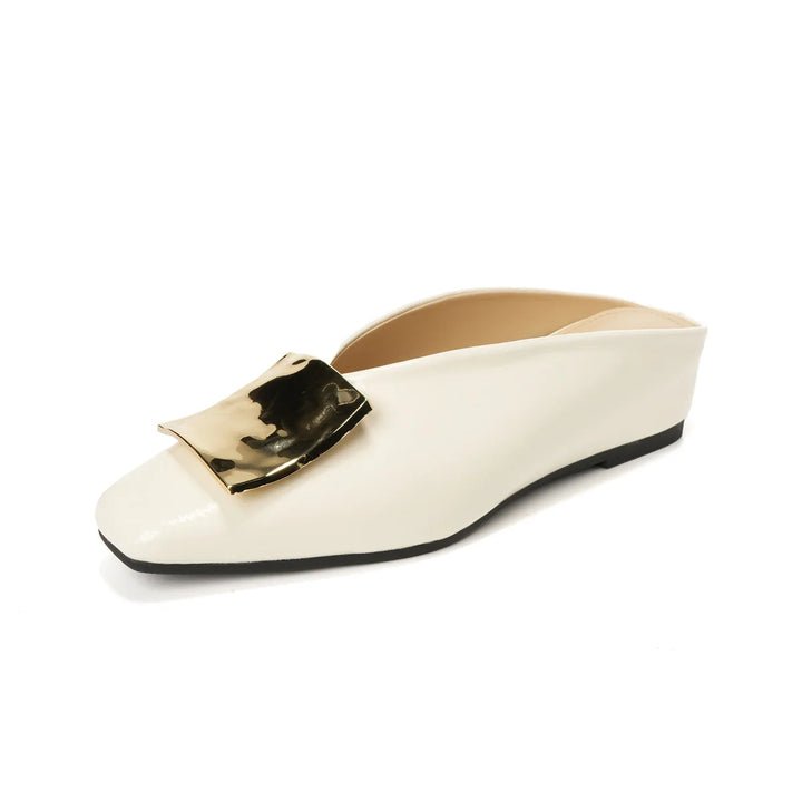 Darlene Square Toe Flats