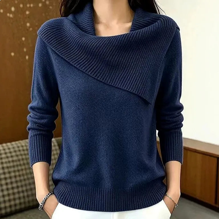 Josephine Foldover Collar Sweater