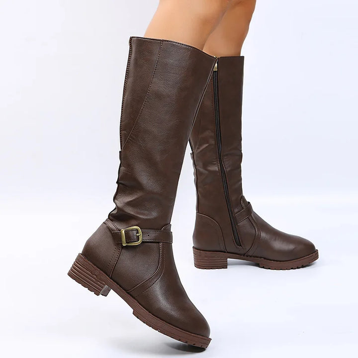 Rosaline Side Zip Riding Boots