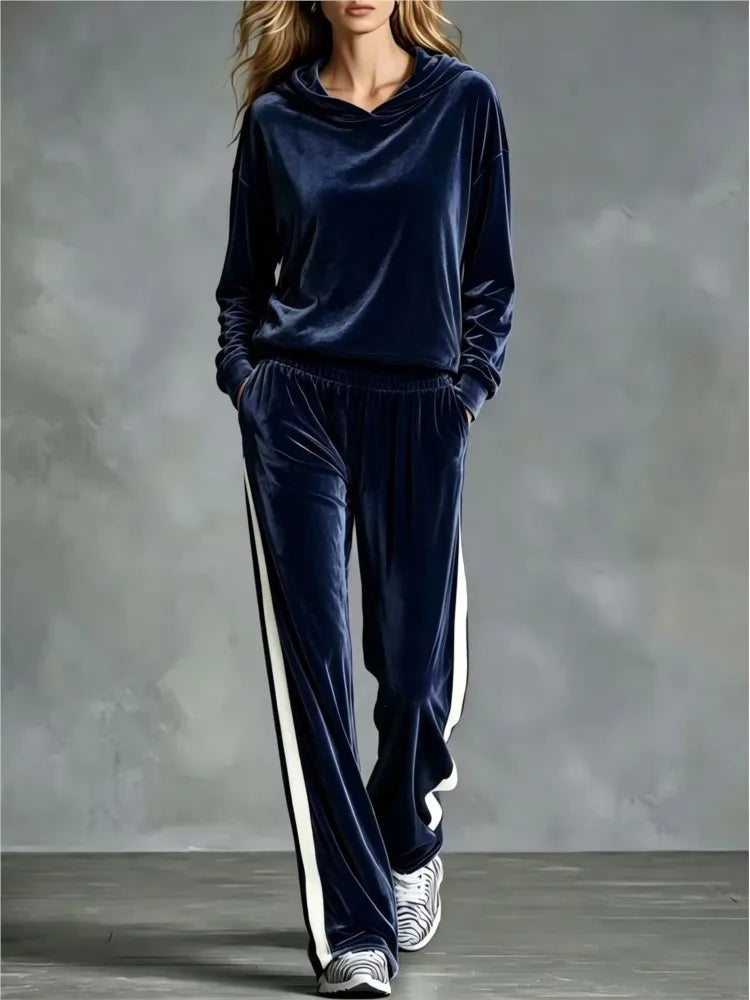Lenora Relaxed Hooded Matching Set