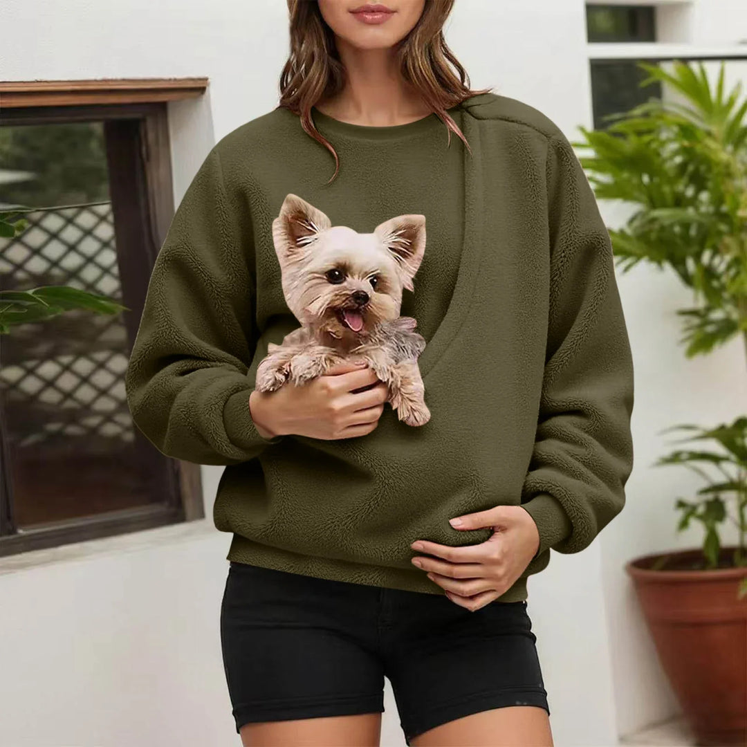 Thea Pet Pocket Pullover