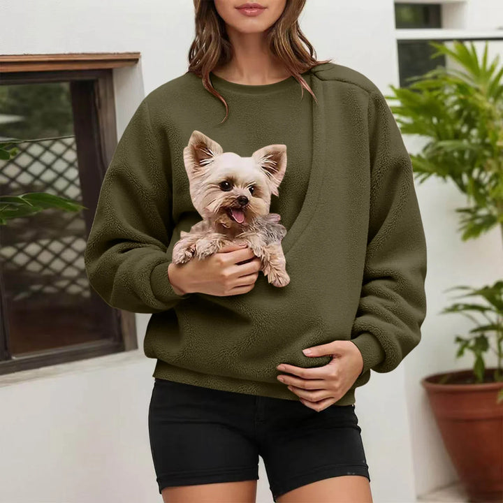 Thea Pet Pocket Pullover