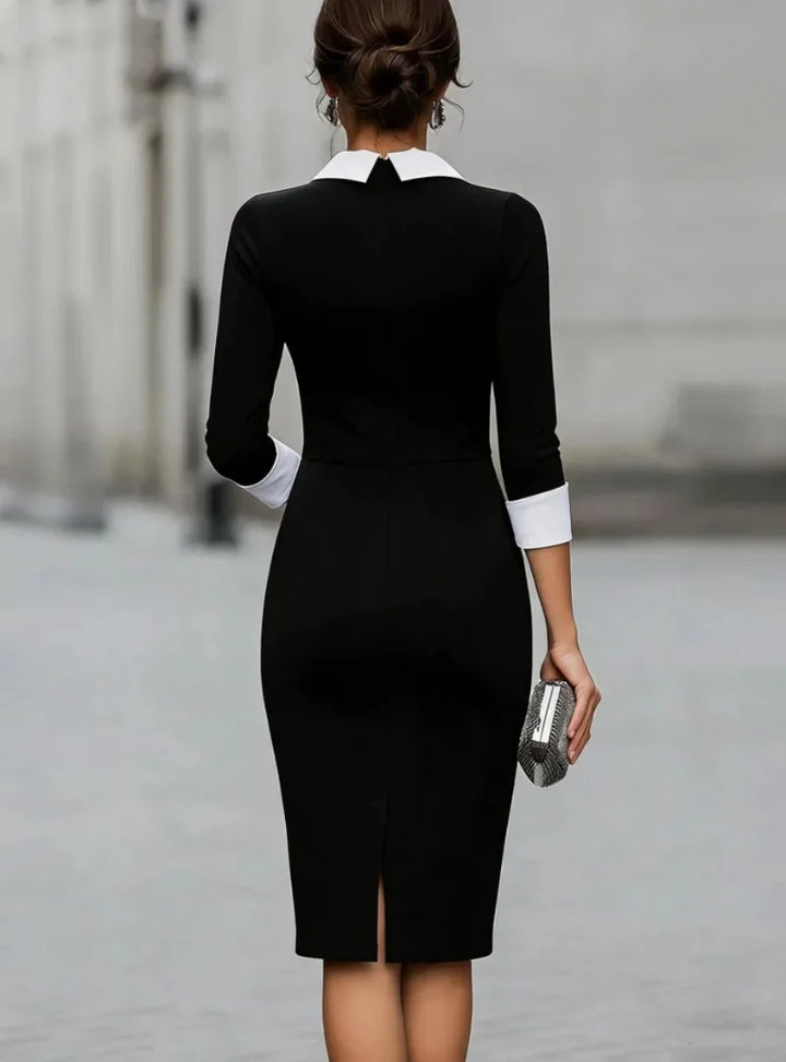 Valeria Flattering Fit Midi Dress