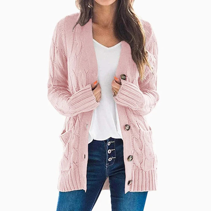 Adrienne Cable Knit Cardigan
