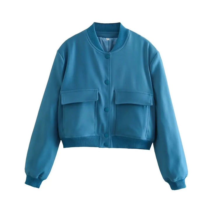 Quinlan Cropped Bomber Jacket
