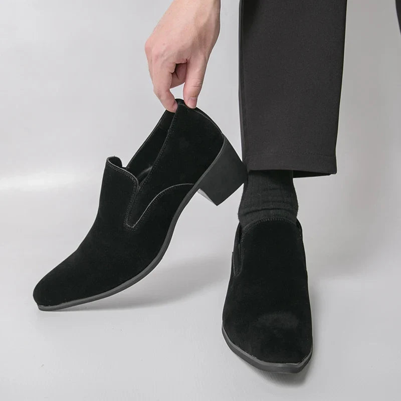 Duncan Suede Dress Loafers