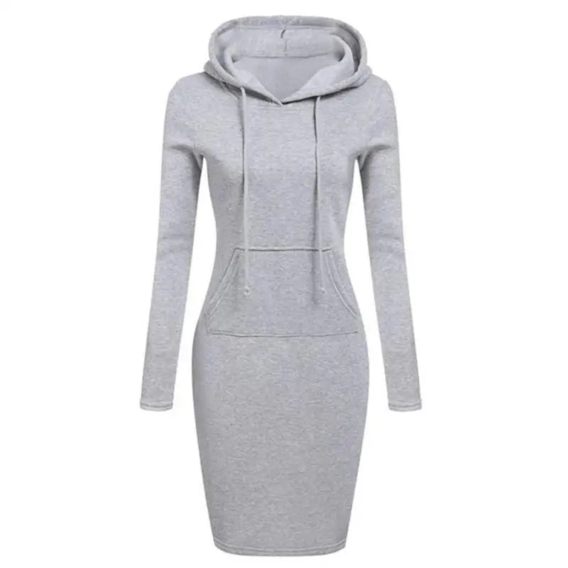 Sylvie Hooded Sweatshirt Dress