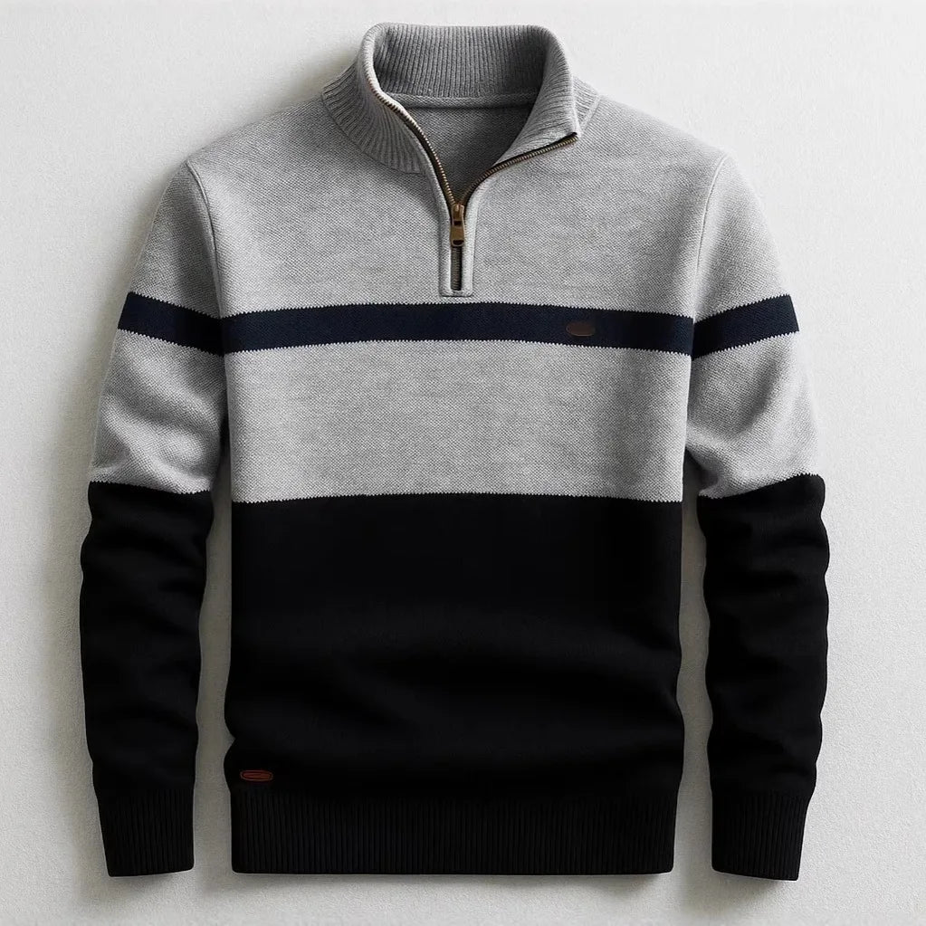 Declan Quarter Zip Sweater