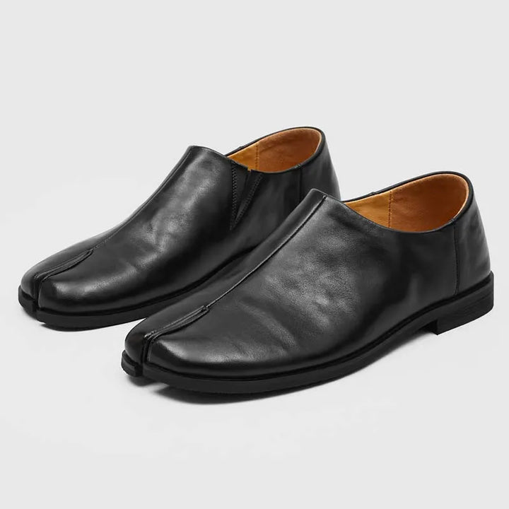 Callum Leather Tabi Loafers