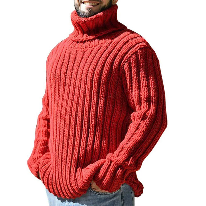 Desmond Ribbed Turtleneck Sweater