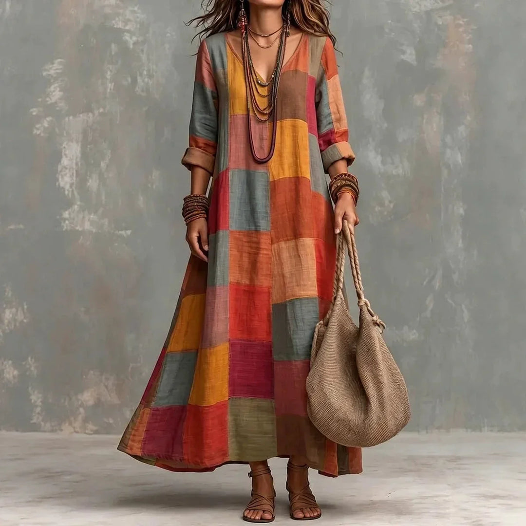 Sorelle Bohemian Maxi Dress