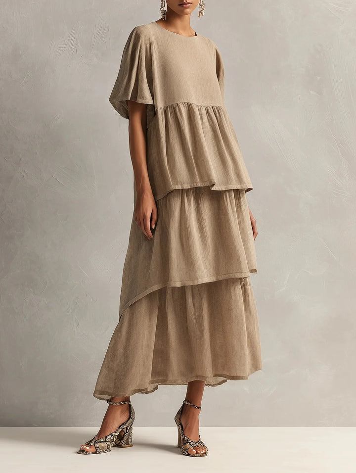 Sienna Tiered Maxi Dress