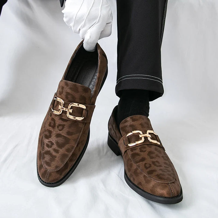 Marsimo Leopard Loafers