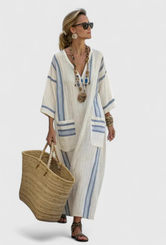 Yasmine Elegant Maxi Dress