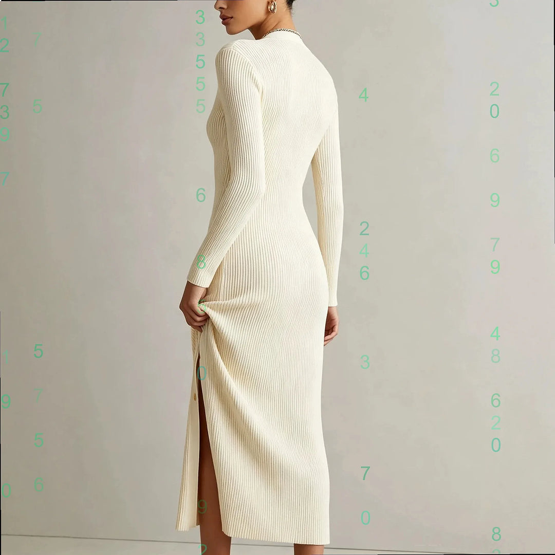 Ysoria Soft Knit Midi Dress