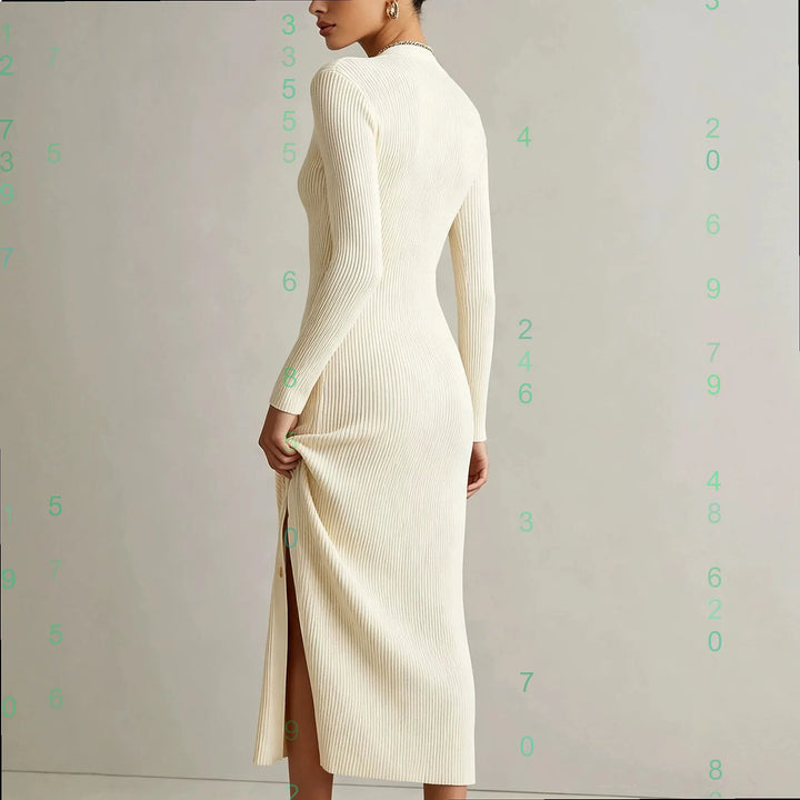 Ysoria Soft Knit Midi Dress
