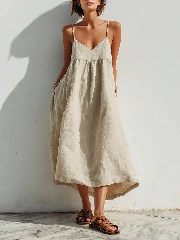 Lorenae Pocket Summer Maxi Dress