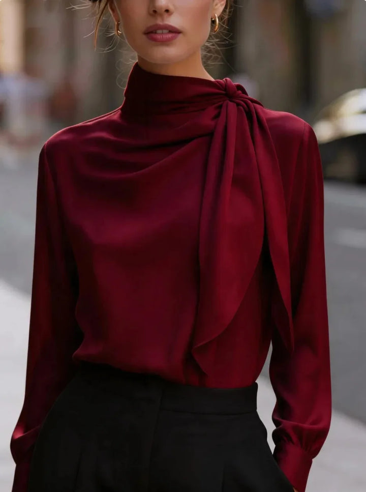 Tressa Satin Ribbon Blouse