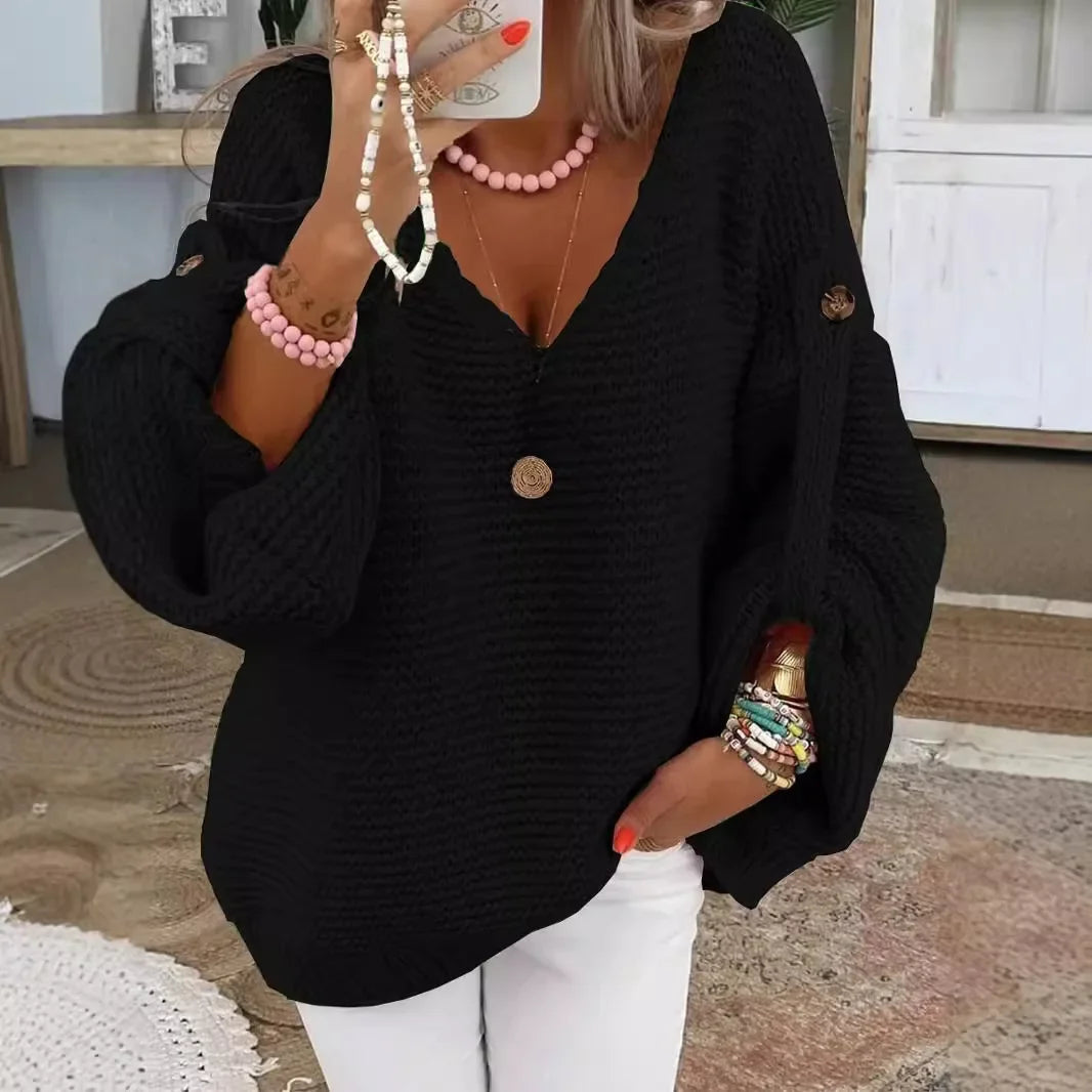 Astrid Lantern Sleeve Sweater