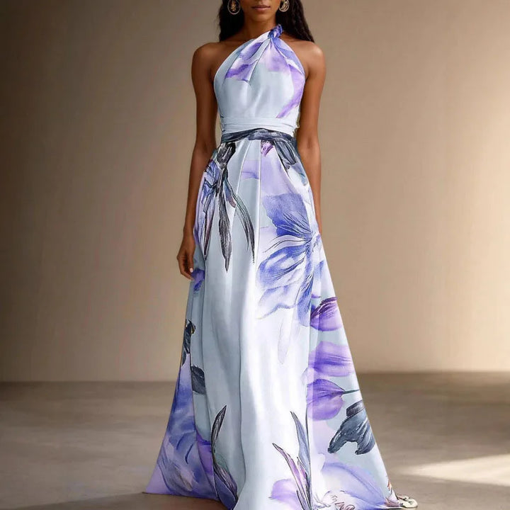 Suzane Floral Wedding Guest Maxi Dress