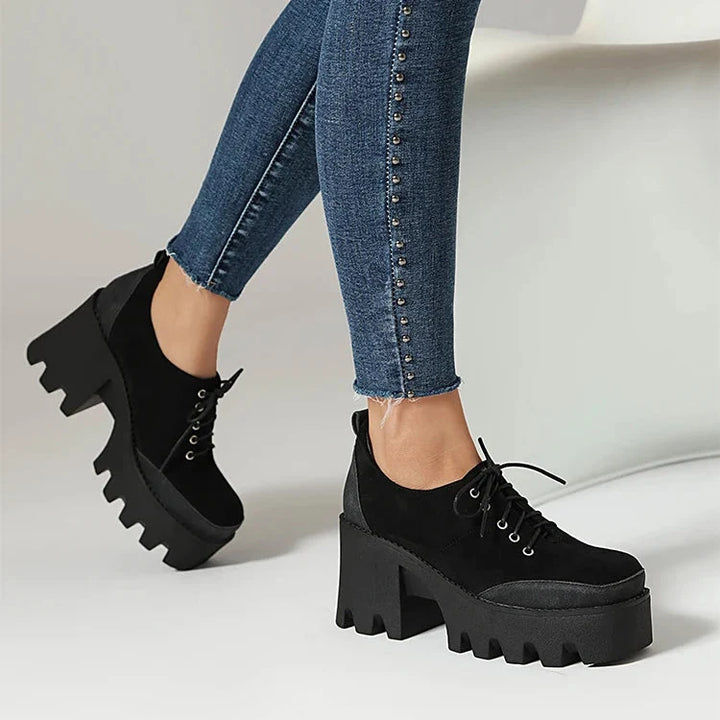 Delaney Platform Lace-Up Shoe