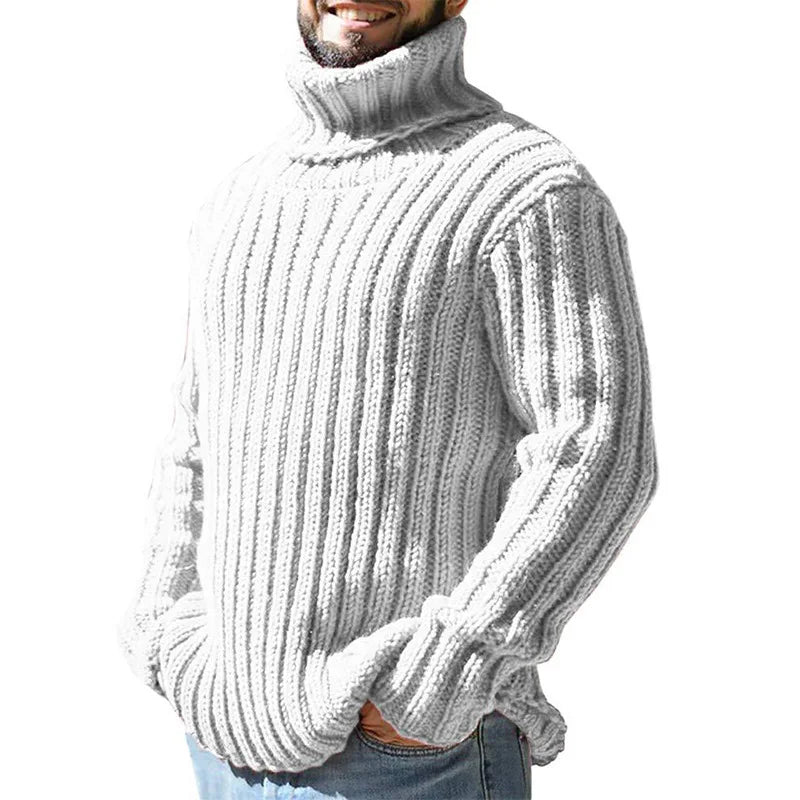 Desmond Ribbed Turtleneck Sweater