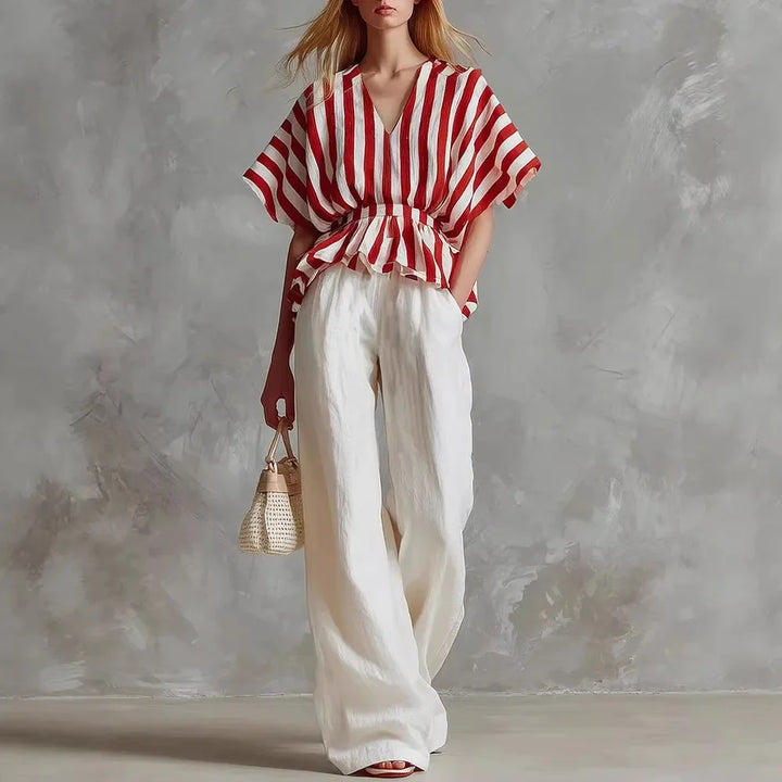 Daisy Wide Leg Matching Set