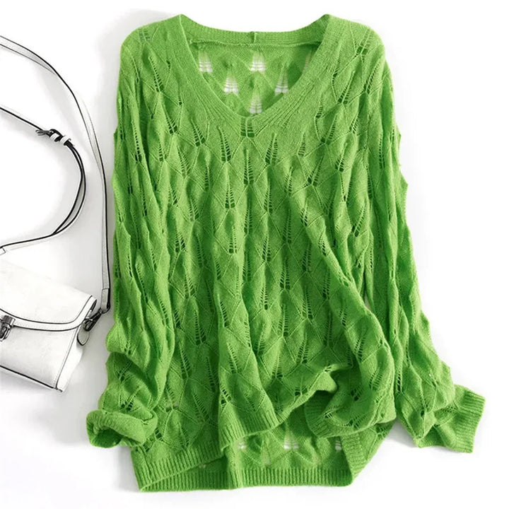 Monacco Open Knit Cardigan
