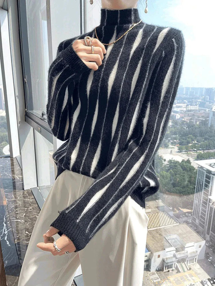 Marisette Mock Neck Sweater