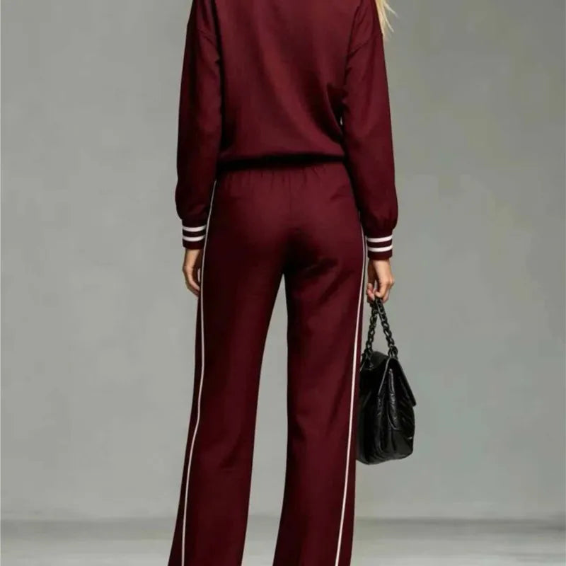 Marisol Half Zip Two Piece Set