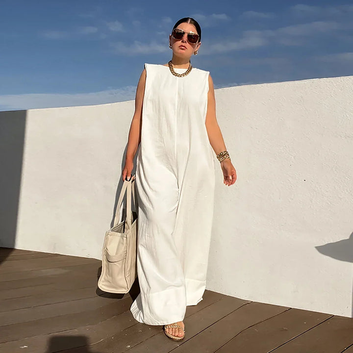 Orelia Relaxed Wide Leg Jumpsuit