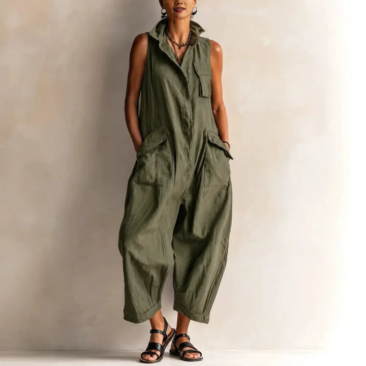 Thea Relaxed Pocket Jumpsuit
