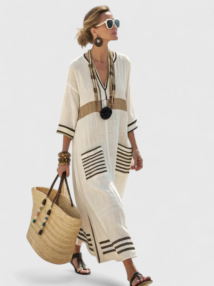 Yasmine Elegant Maxi Dress