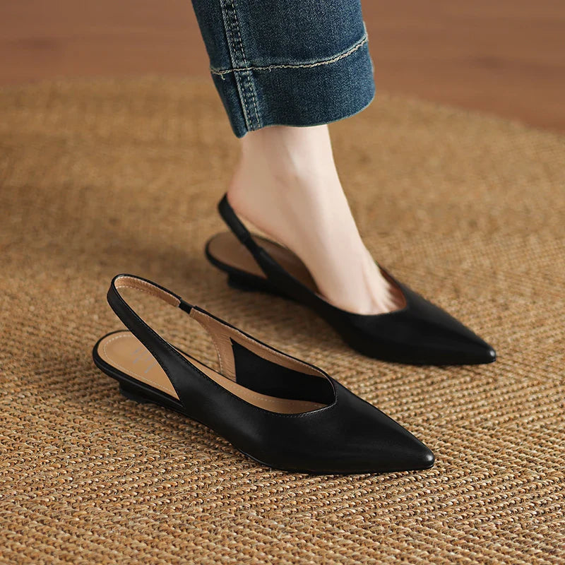 Amelia Leather Pumps