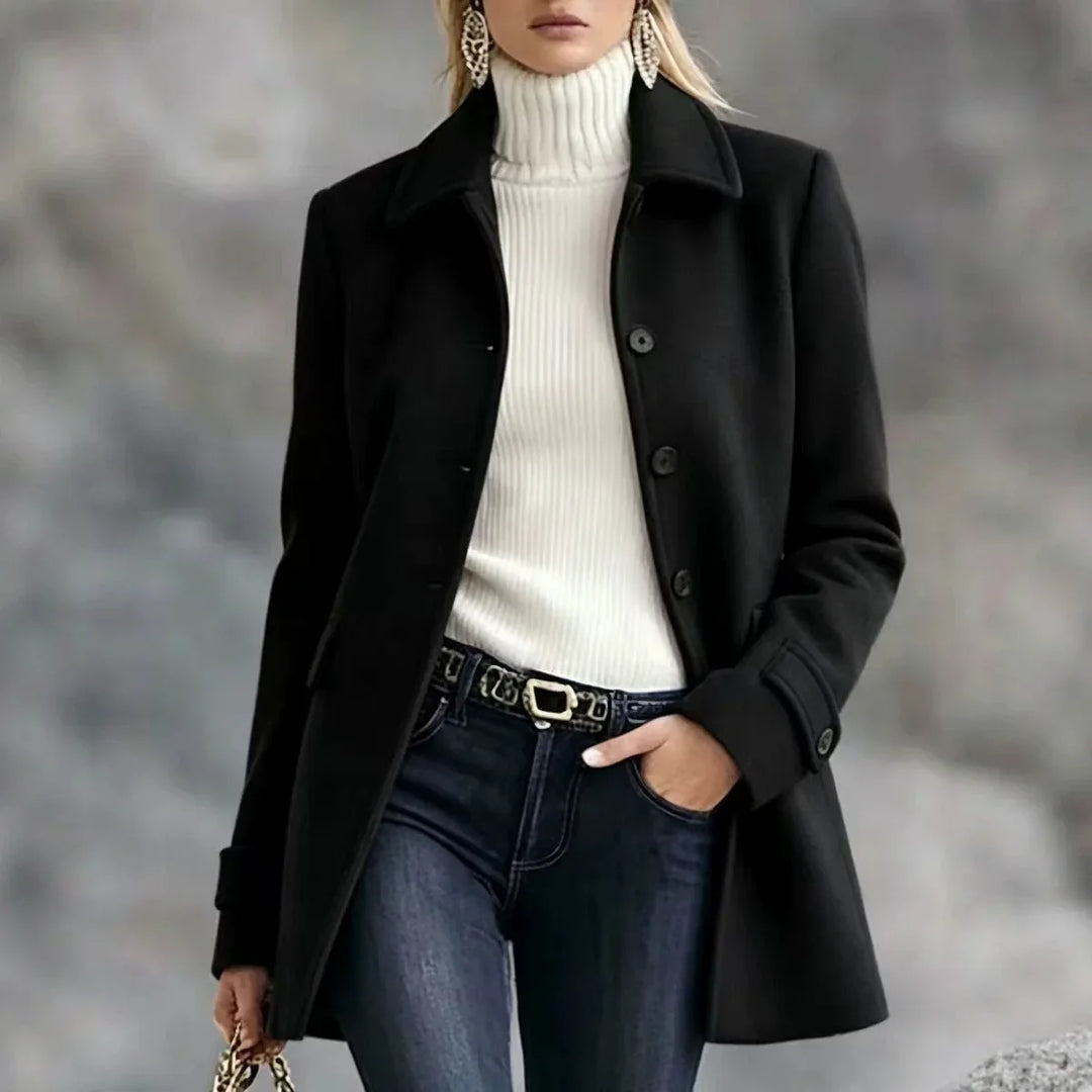 Vienna Notched Lapel Coat