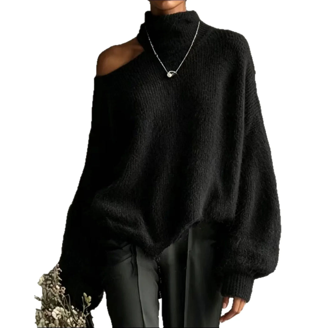 Winslet Cutout Shoulder Sweater