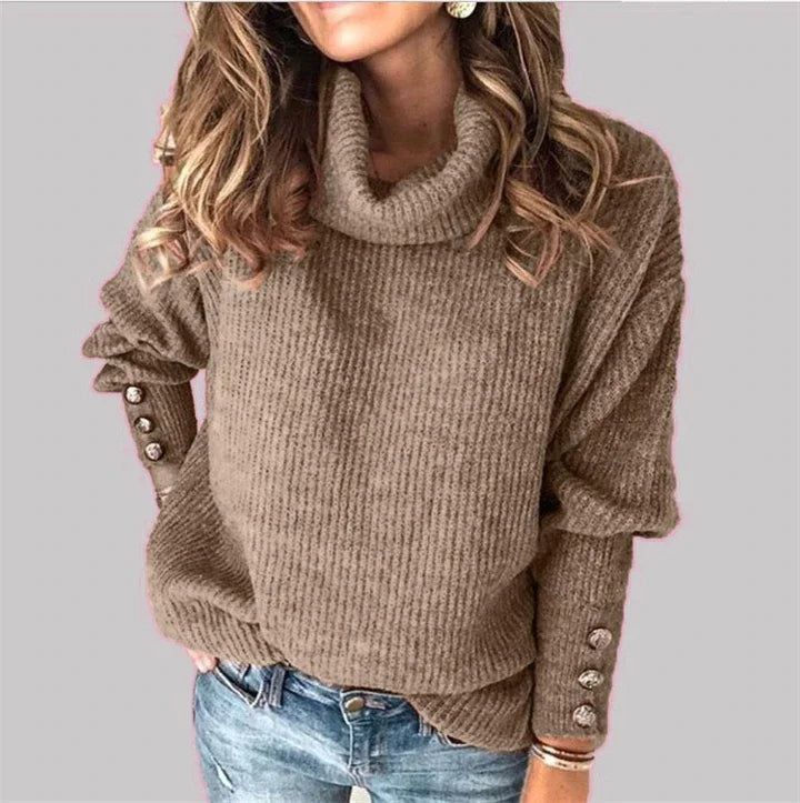 Marigolde Button Cuff Pullover