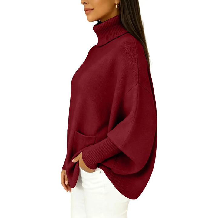 Rosemund Batwing Turtleneck Sweater
