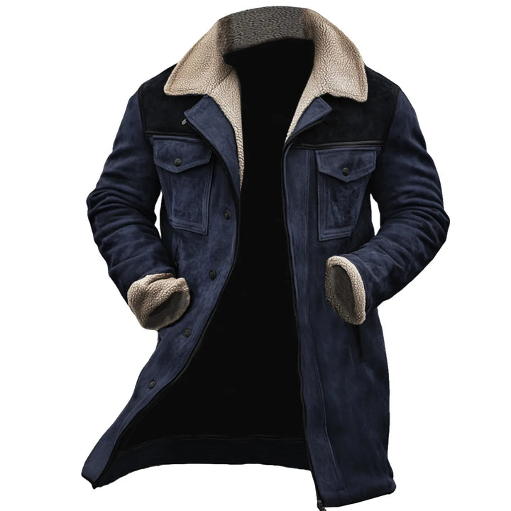 Grady Shearling Collar Coat