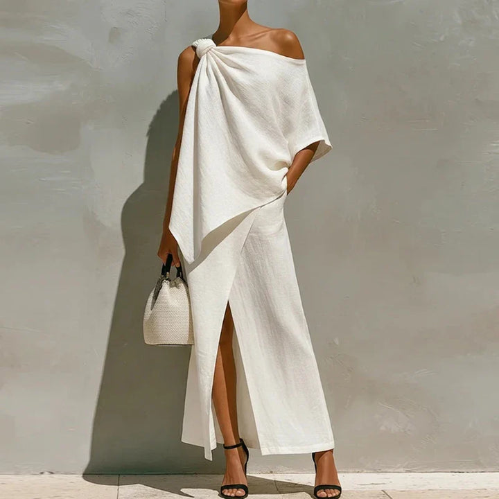 Sabrina One Shoulder Maxi Skirt Set