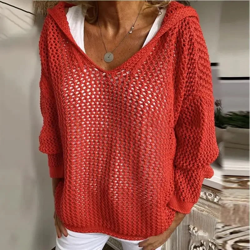 Livia Lightweight V Neck Sweater