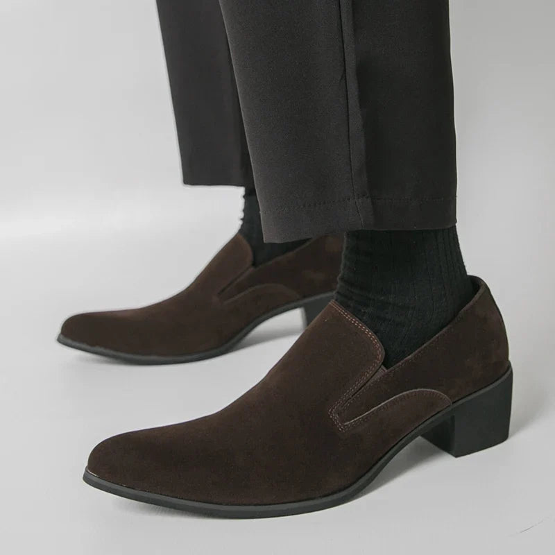 Duncan Suede Dress Loafers