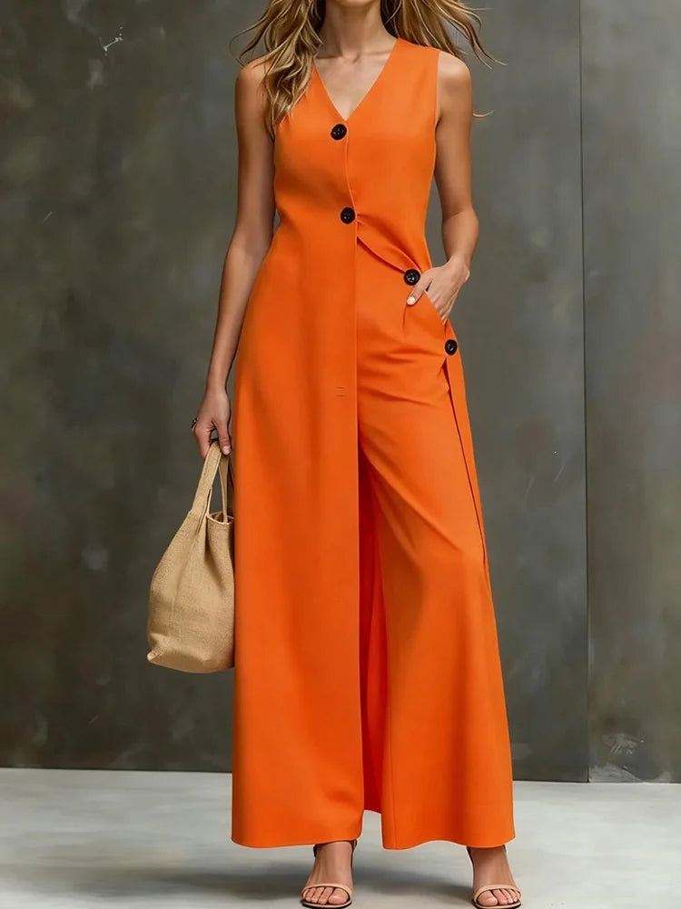 Selique Tailored Vest Pants Set