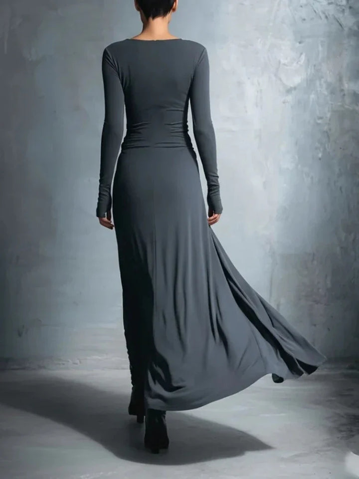 Serana Twisted Waist Maxi Dress