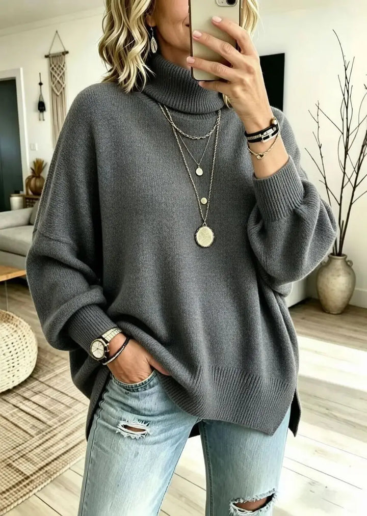 Linnea Turtleneck Knit Sweater