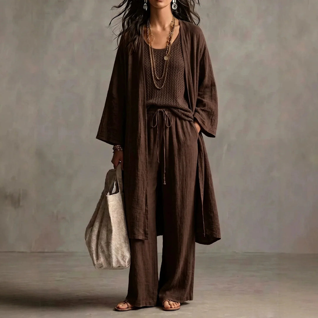 Marisol Wide Leg Two Piece Set