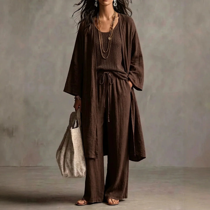 Marisol Wide Leg Two Piece Set