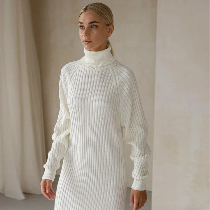 Vesper High Neck Sweater Dress