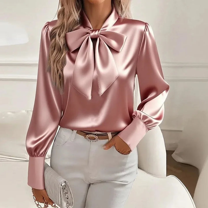 Vivianne Bow Collar Blouse